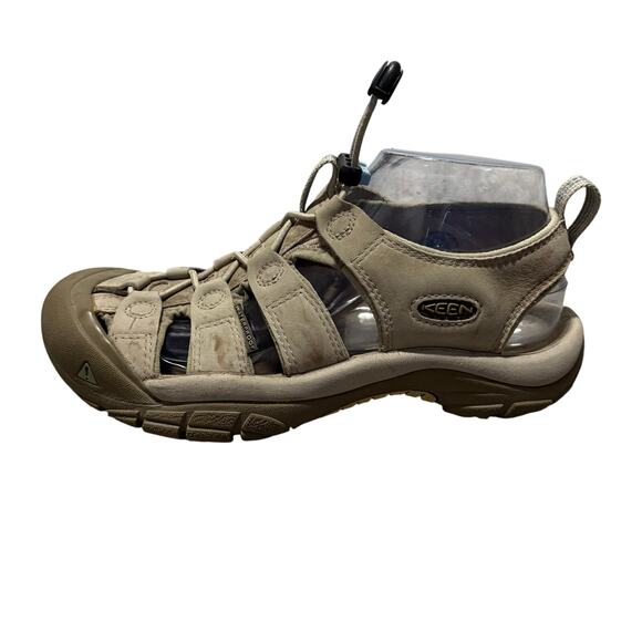Keen Womens Newport H2 Sport Sandal Size 8.5 Tan Hiking Rafting Waterproof - Picture 2 of 12
